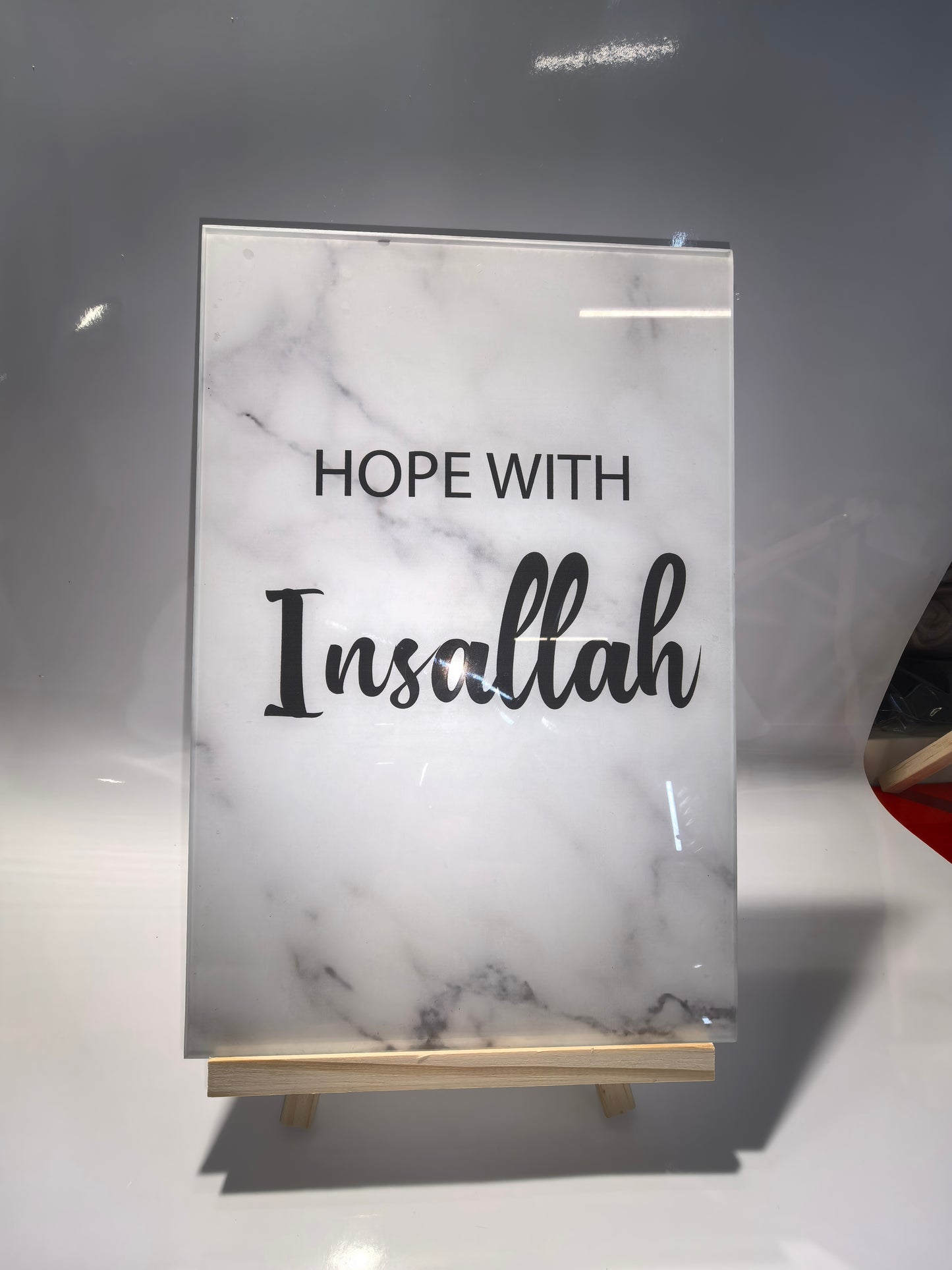 Islamisches Acrylglasbild 3er-Set – Bismillah, Insallah, Elhamdulillah