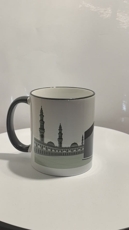 „Kaaba Tasse – islamisches Geschenk mit Mekka-Motiv“